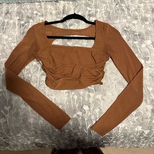 Princess Polly open back long sleeve